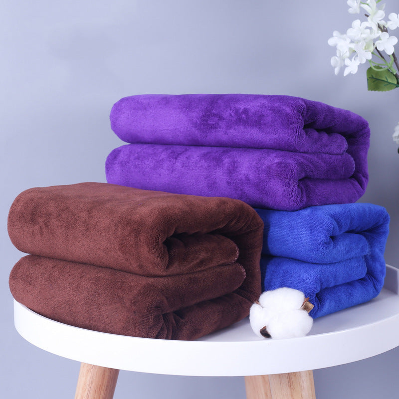 KTX-602707 Thickened Microfiber Towels for Car Washing and Beauty Salon Use – Multiple Colors Available
