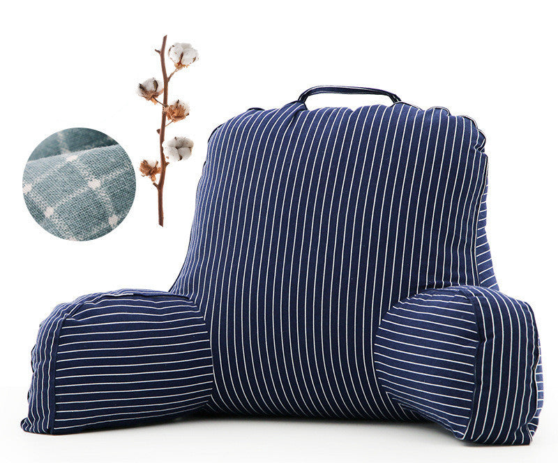 KTX-602963 Lumbar Support Pillow for Pregnancy and Office Use - Cotton Cushion for Backrest and Nap Comfort