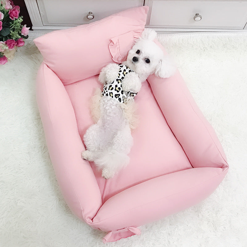 KTX-605715 Removable & Washable Four-Season Soft Pet Nest for Dogs and Cats