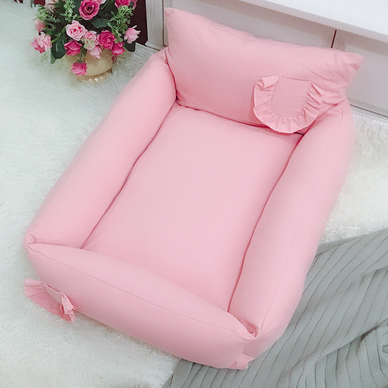 KTX-605715 Removable & Washable Four-Season Soft Pet Nest for Dogs and Cats