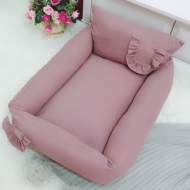 KTX-605715 Removable & Washable Four-Season Soft Pet Nest for Dogs and Cats