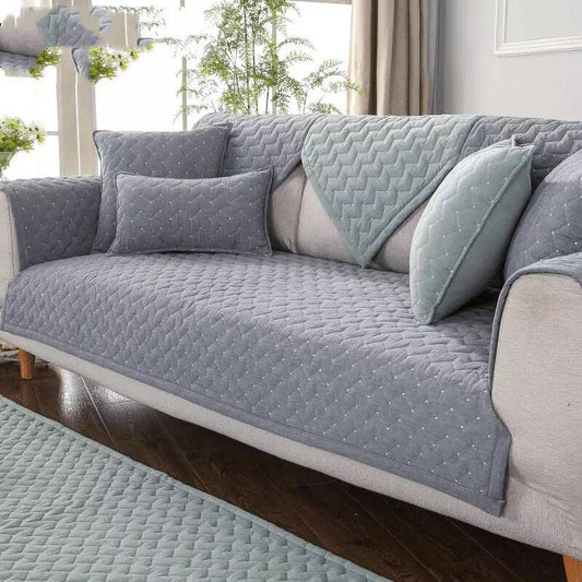 KTX-606419 Cotton Sofa Cushion Covers for Modern Nordic Decor in Multiple Sizes and Colors