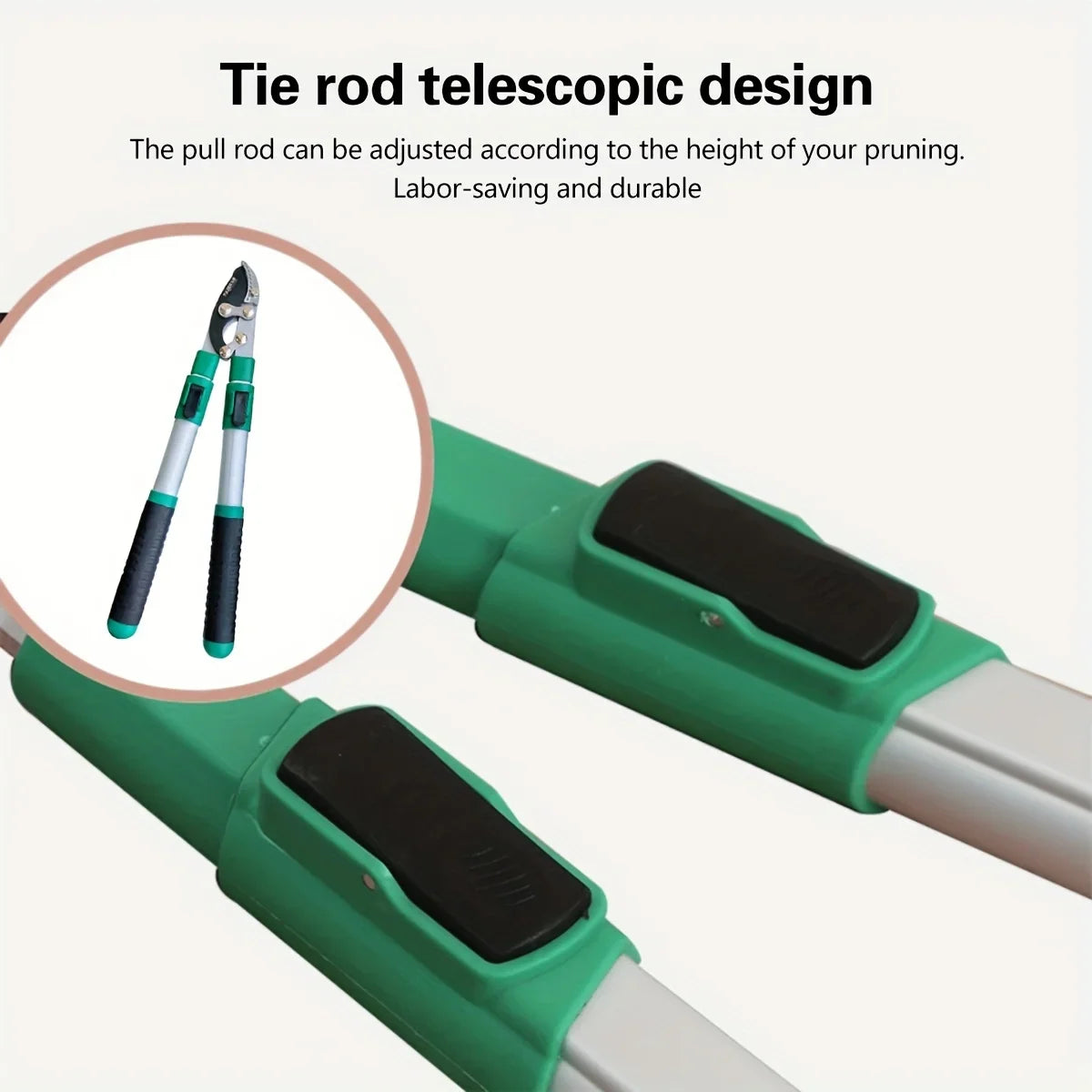 KTX-606931 Long Handle Heavy Duty Adjustable Garden Lopping Shears