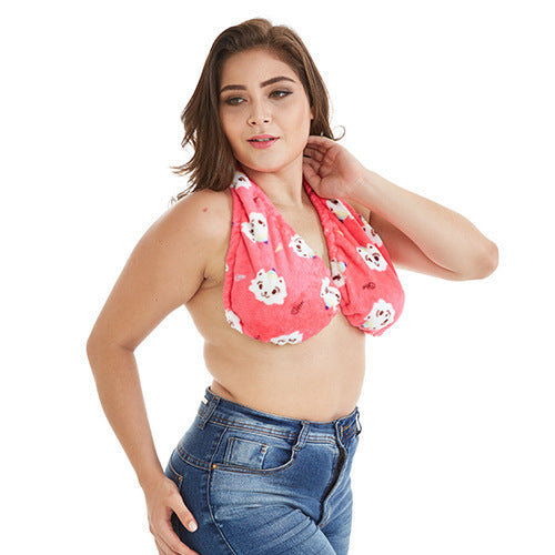 KTX-608147 Personalized One-Piece Tube Top Towel for Women in Multiple Colors and Sizes