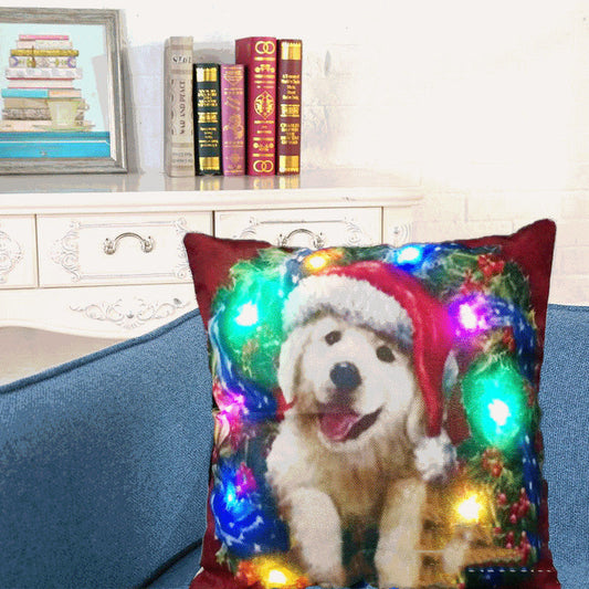 KTX-608787 Linen Pastoral Style Pillowcase for Cozy Home Decor