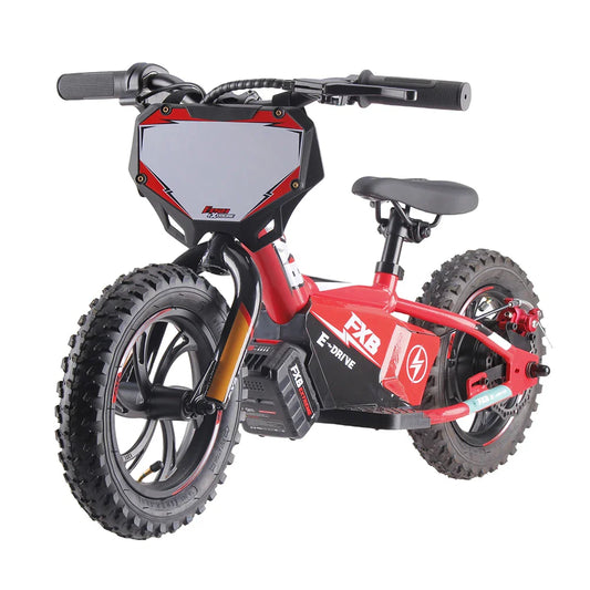 KTX-609299 36V Electric Scooter Balance Bike for Kids - Training Bicycle with 12" Wheels and Disc Brakes