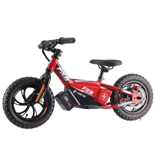 KTX-609299 36V Electric Scooter Balance Bike for Kids - Training Bicycle with 12" Wheels and Disc Brakes