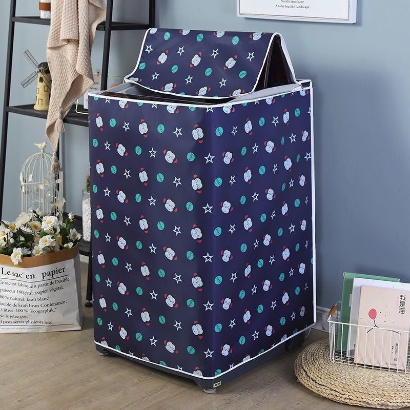 KTX-610835 Waterproof Oxford Cloth Washing Machine Cover with Sun Protection - Stylish Designs Available
