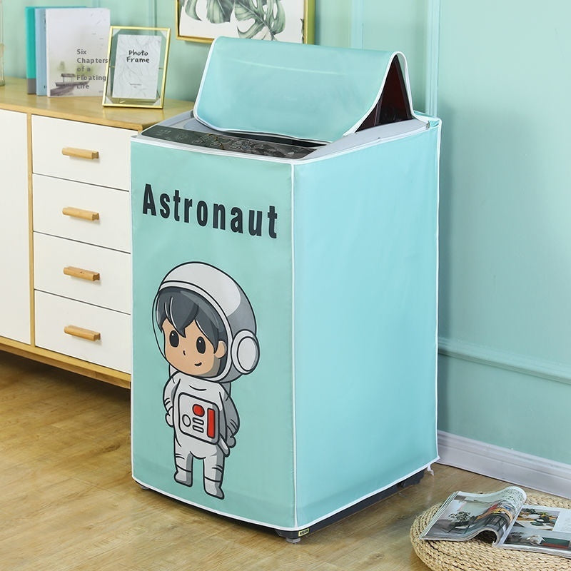 KTX-610835 Waterproof Oxford Cloth Washing Machine Cover with Sun Protection - Stylish Designs Available