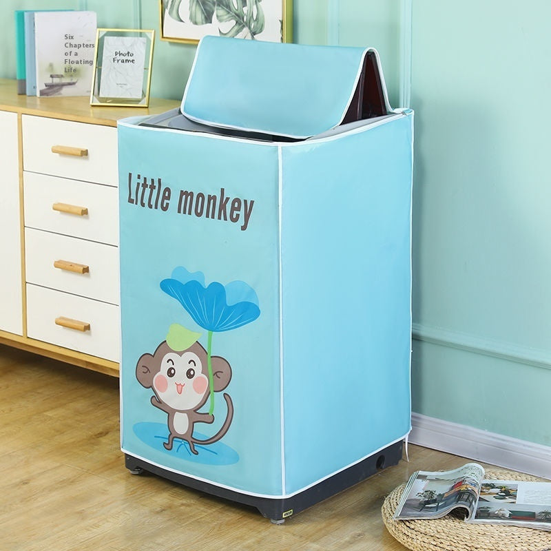 KTX-610835 Waterproof Oxford Cloth Washing Machine Cover with Sun Protection - Stylish Designs Available