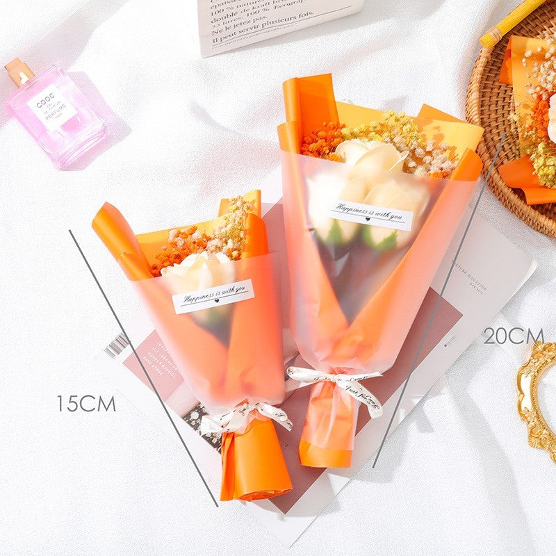 KTX-610963 Charming Simulation Rose Soap Flower Bouquet - Various Styles for Weddings, Birthdays, and Special Occasions