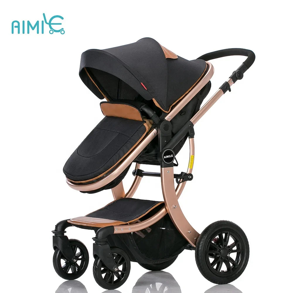 KTX-612371 Aimile Carriage Stroller for Infants and Toddlers - Versatile and Durable Design
