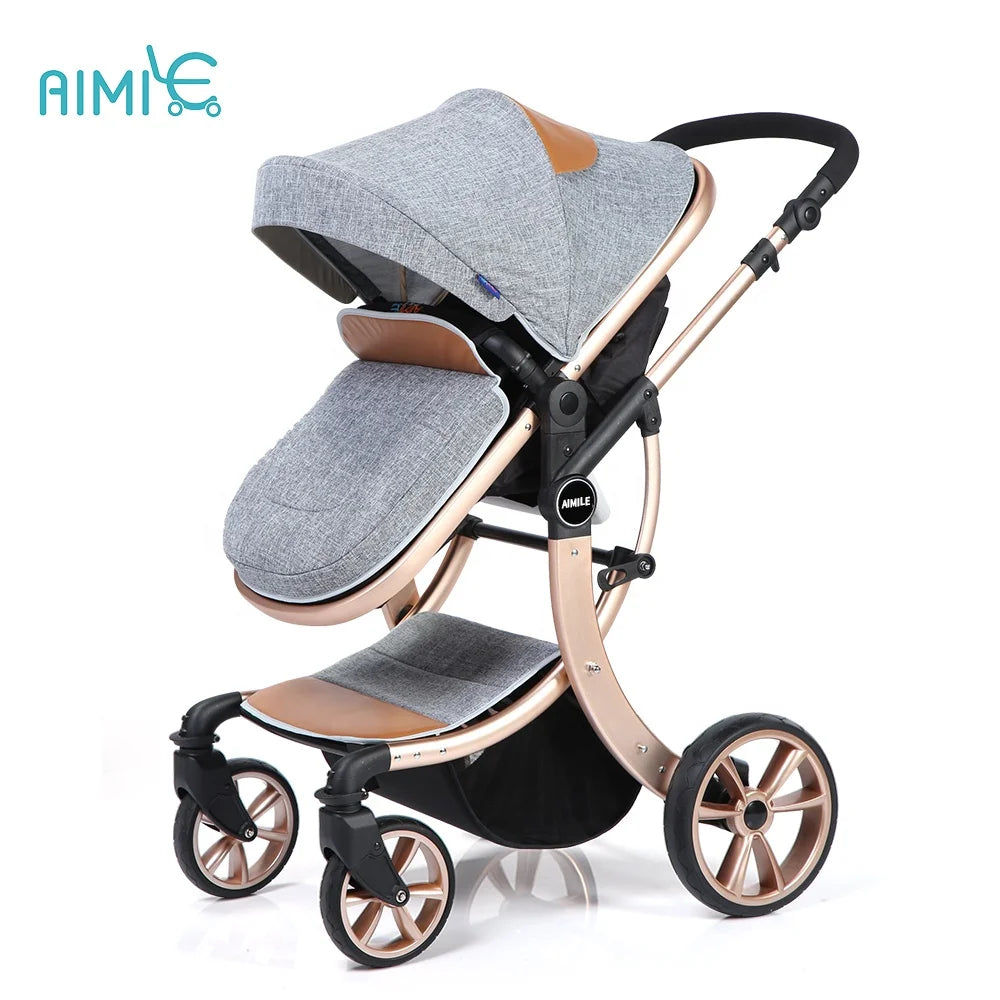KTX-612371 Aimile Carriage Stroller for Infants and Toddlers - Versatile and Durable Design