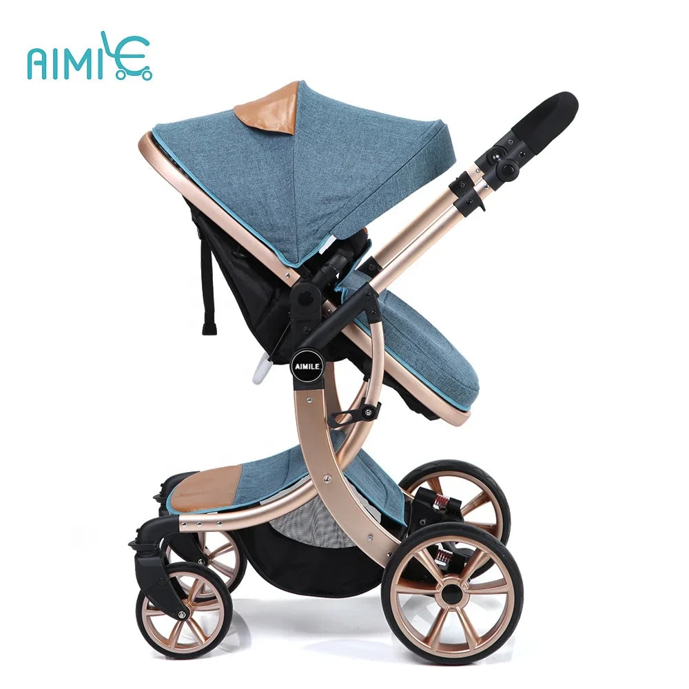 KTX-612371 Aimile Carriage Stroller for Infants and Toddlers - Versatile and Durable Design