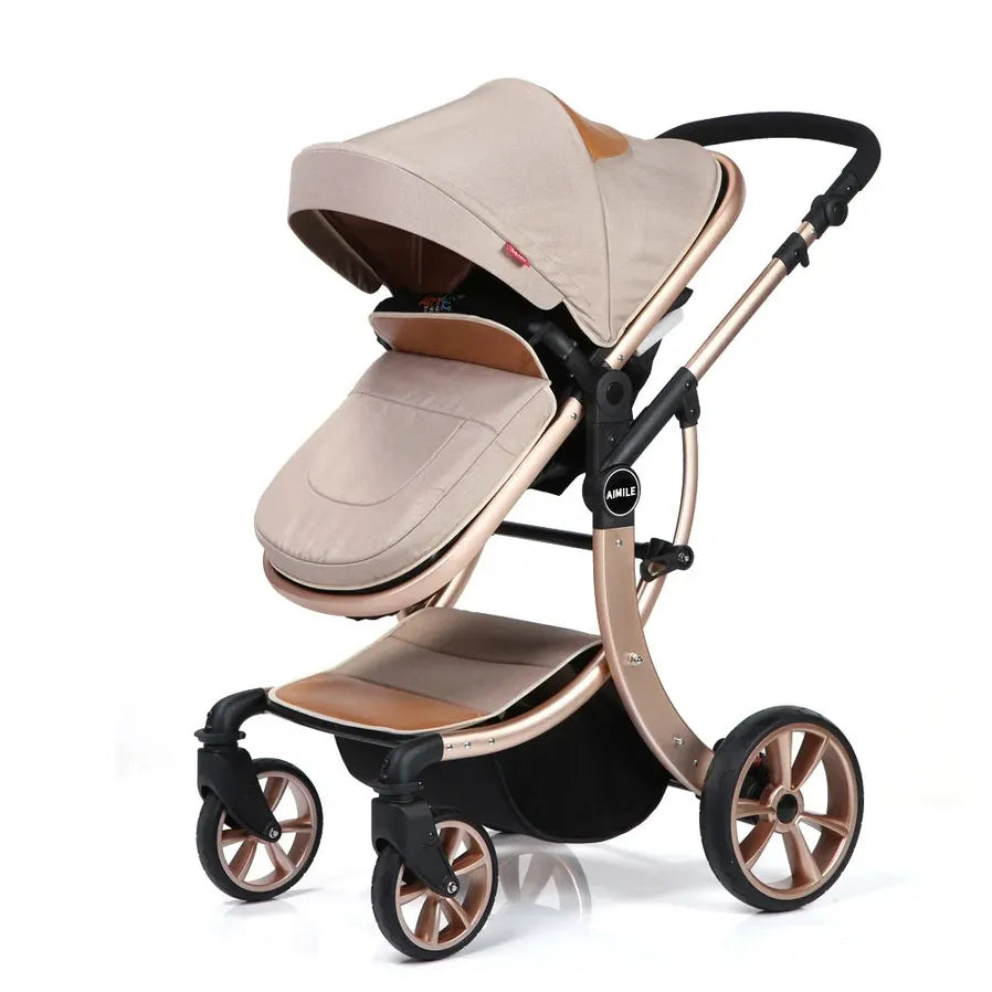 KTX-612371 Aimile Carriage Stroller for Infants and Toddlers - Versatile and Durable Design