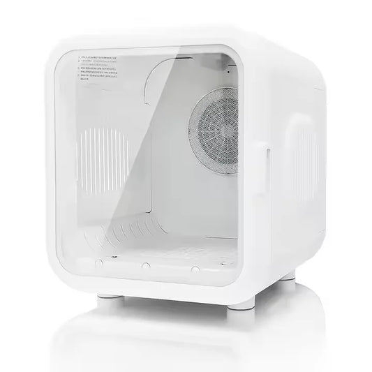 KTX-612435 Smart Quiet Pet Grooming Hair Dryer with Eco-Friendly ABS Drying Box for Small Animals, Dogs & Cats