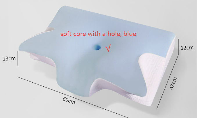 KTX-613139 Memory Foam Sleeping Pillow - Soft Space Cotton, Various Colors Available