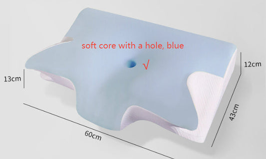 KTX-613139 Memory Foam Sleeping Pillow - Soft Space Cotton, Various Colors Available