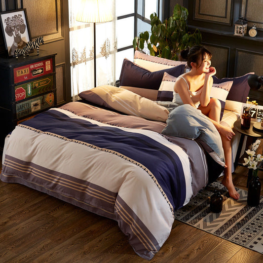 KTX-613651 Pure Cotton Winter Duvet Cover Set - Multiple Styles and Sizes Available