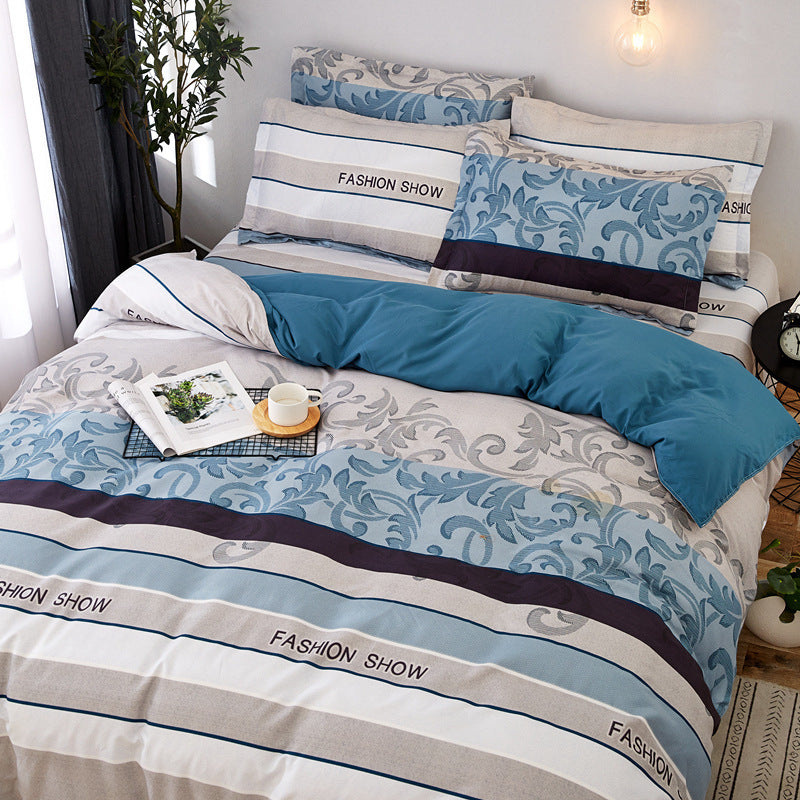 KTX-613651 Pure Cotton Winter Duvet Cover Set - Multiple Styles and Sizes Available