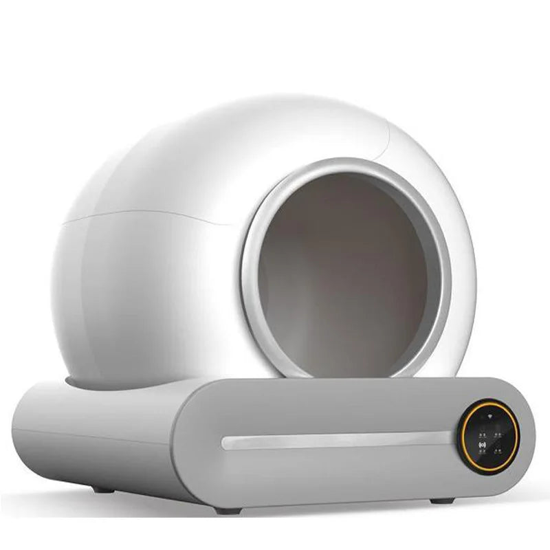 KTX-613779 Automatic Self-Cleaning 70L Plastic Cat Litter Box with Eco-Friendly Enclosure