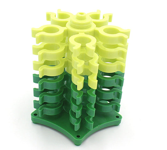 KTX-614163 Rotary Bobbin Box with Clip - Compact 9x7cm Storage Solution