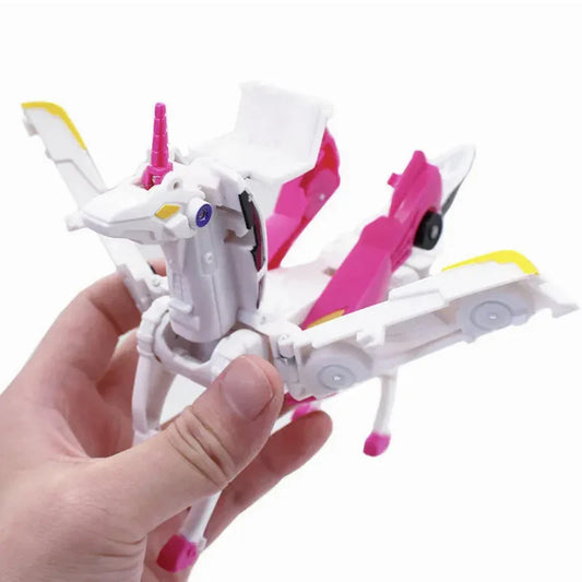 KTX-615891 Transforming Unicorn Car Toy for Kids - Fun Deformation Action Figure, Ages 3+
