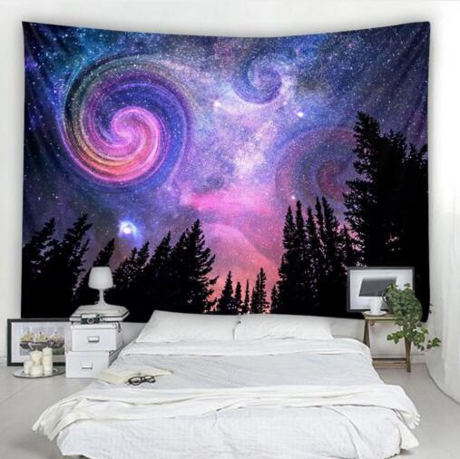 KTX-616339 European Classical Geometric Abstract Plush Fabric Tapestry – 3D Digital Print Wall Decor for Indoor & Outdoor Use