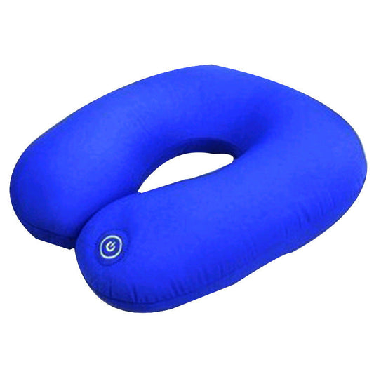KTX-616467 U-Shaped Neck Massage Pillow with 6 Massage Patterns and Music Function - Available in Red, Blue, and Black