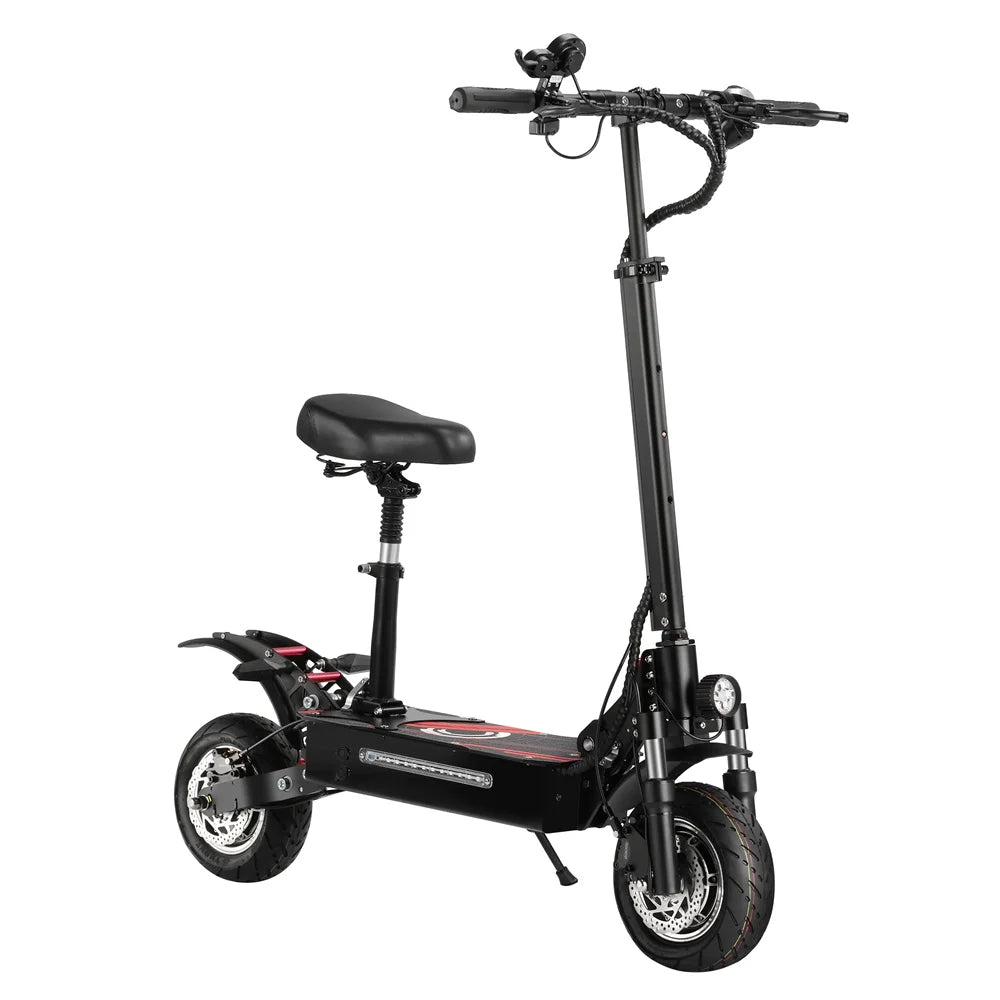 KTX-616659 10-inch All Terrain Electric Scooter with 3200W Motor and 19Ah Battery, 60-70km Range, Foldable Design