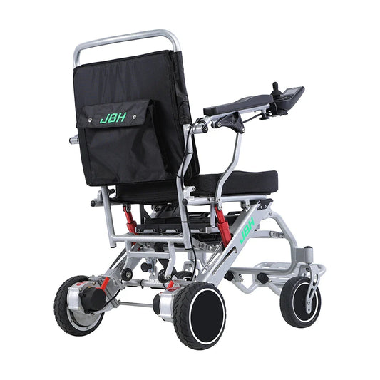 KTX-616659 Portable Aluminum Electric Wheelchair D29 with 20 km Driving Range and 6 km/h Speed