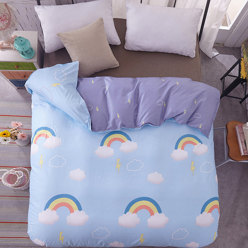 KTX-616787 Skin-Friendly Acetate Fiber Quilt Cover for Comfortable Sleep