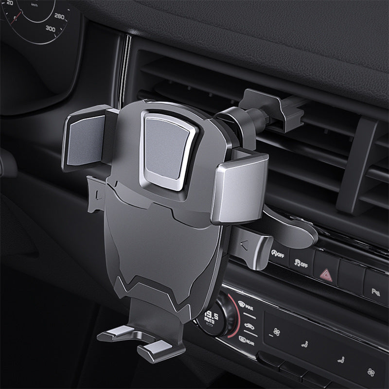 KTX-616851 3-in-1 Suction Cup Air Outlet Phone Holder for Car and Home Use - Fits 60MM-90MM Screens