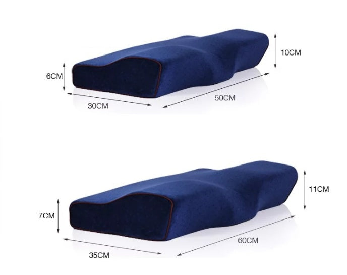KTX-617619 Air Layer Neck Memory Pillow - Comfortable Supportive Design - Available in 50x30cm and 60x35cm Sizes