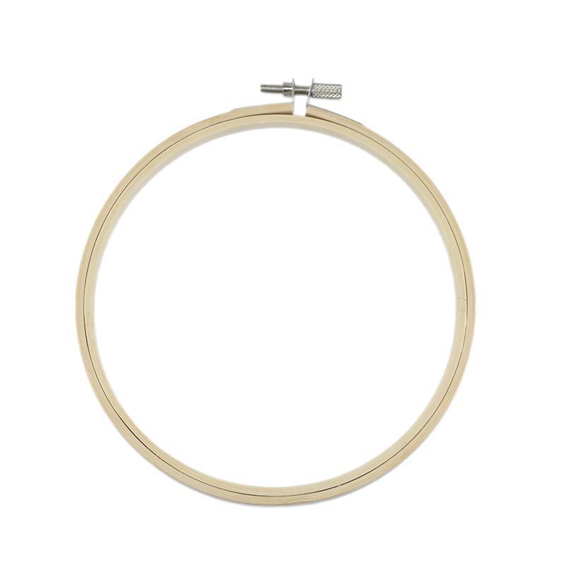 KTX-617619 Poke Needle Embroidery Set with Bamboo Ring and Accessories for Creative Crafting