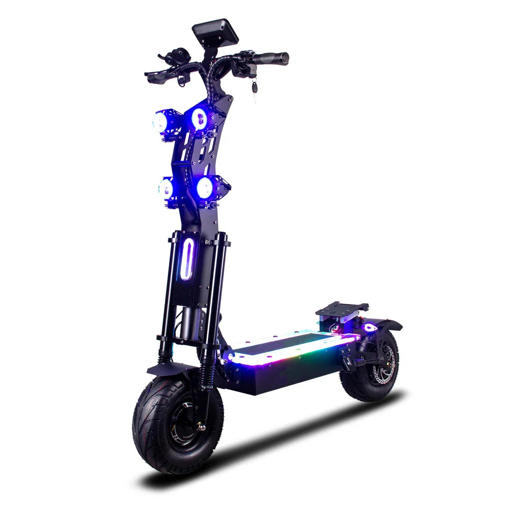 KTX-617811 Foldable Electric Scooter X13 with 70-130KM Range and 40Ah Battery, 15km/h Max Speed, Aluminum Alloy Construction