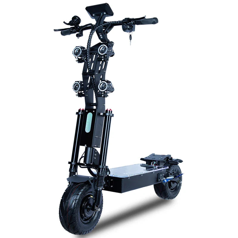 KTX-617811 Foldable Electric Scooter X13 with 70-130KM Range and 40Ah Battery, 15km/h Max Speed, Aluminum Alloy Construction