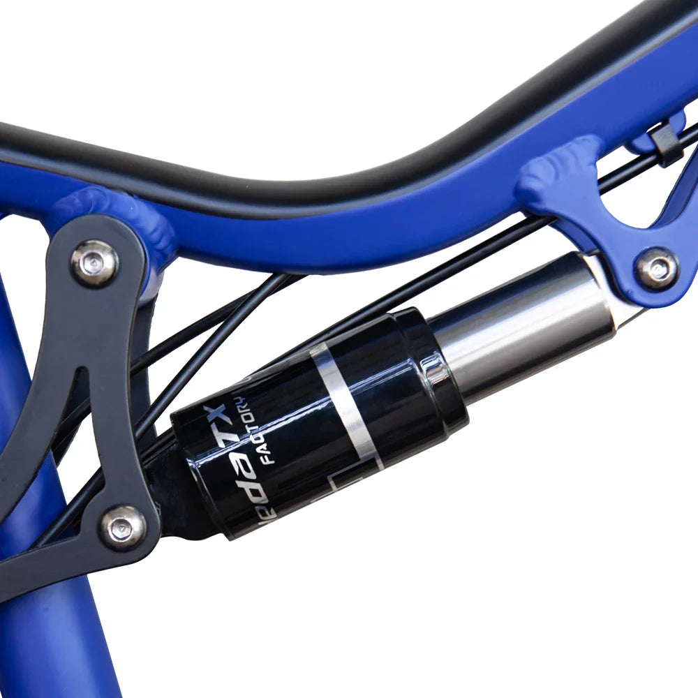 KTX-619411 29-Inch Full Suspension Electric Mountain Bike with Aluminum Alloy Frame and 27 Speed Gears