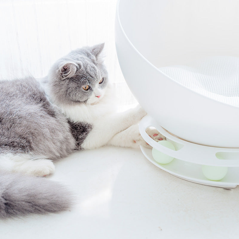 KTX-621523 Multifunctional Semi-Closed Cat Nest - Durable ABS and PP Resin Design