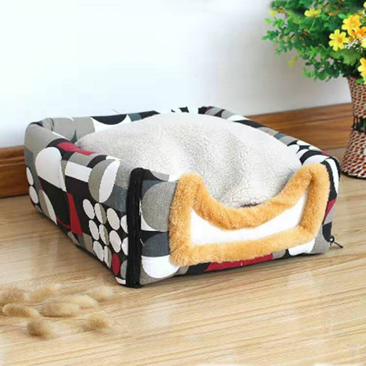 KTX-622675 Collapsible Cat Litter Nest, Removable and Washable, Various Patterns and Sizes