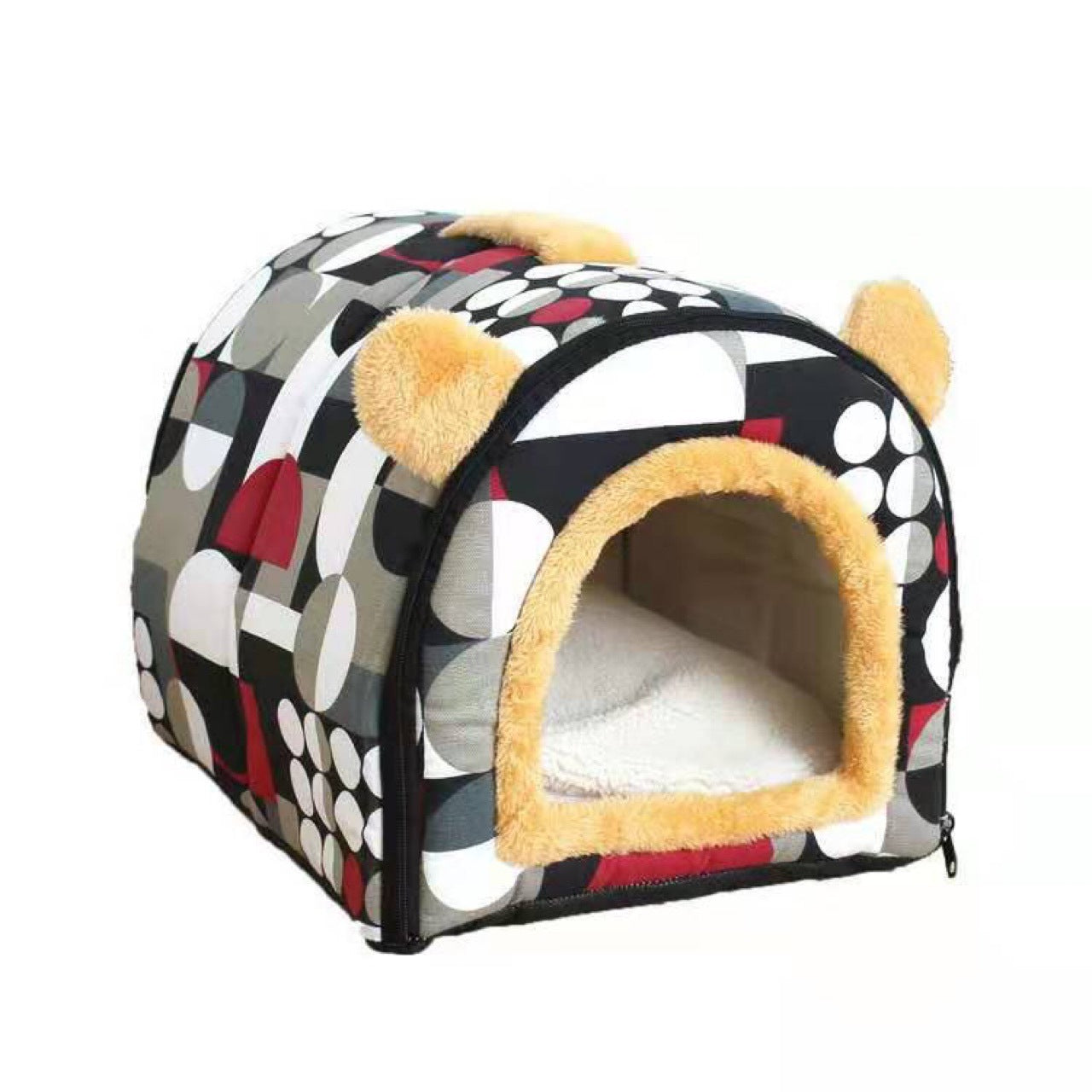 KTX-622675 Collapsible Cat Litter Nest, Removable and Washable, Various Patterns and Sizes