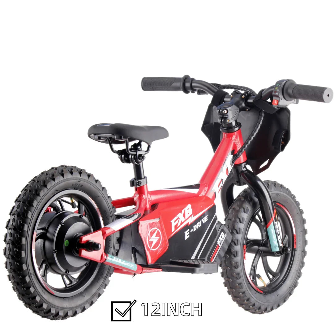 KTX-623955 Kid Electric Balance Bike 12/16 Inch 36V 2.5Ah/5.0Ah Aluminum Alloy Frame with High-Carbon Steel Fork