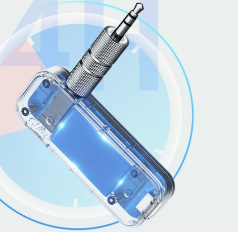 KTX-626899 Bluetooth 5.0 3.5mm AUX Audio Adapter for Car, Computer, TV, and Projector