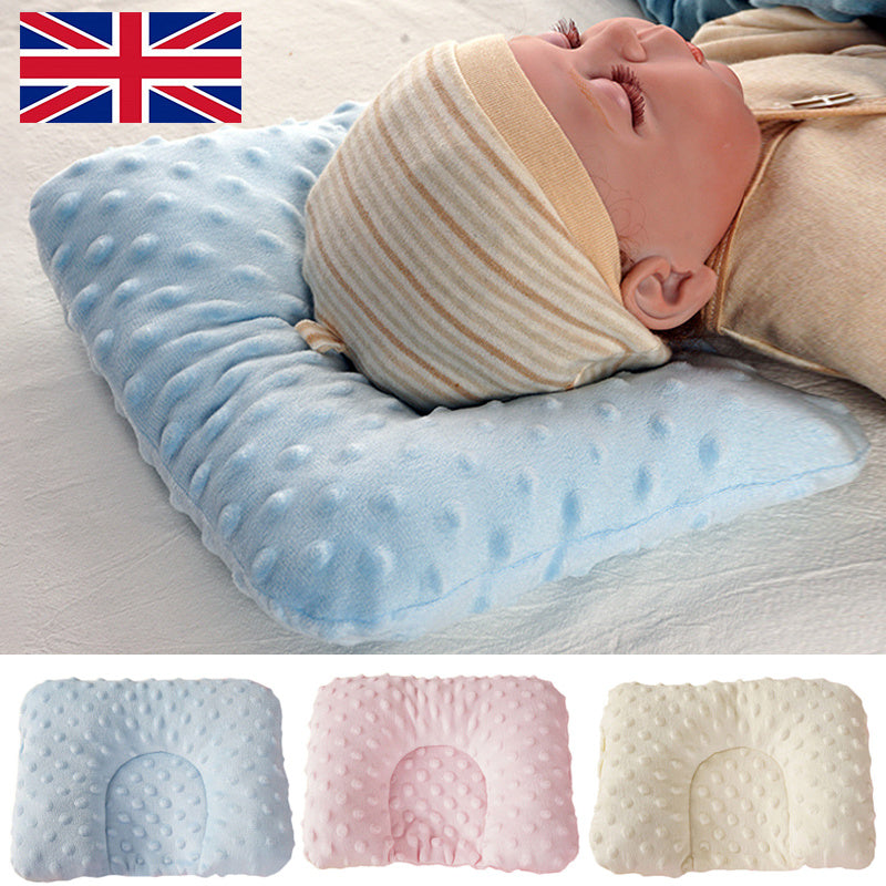 KTX-627155 Newborn Baby Head Support Pillow - Anti-Flat Head Cushion for Comfort and Safety