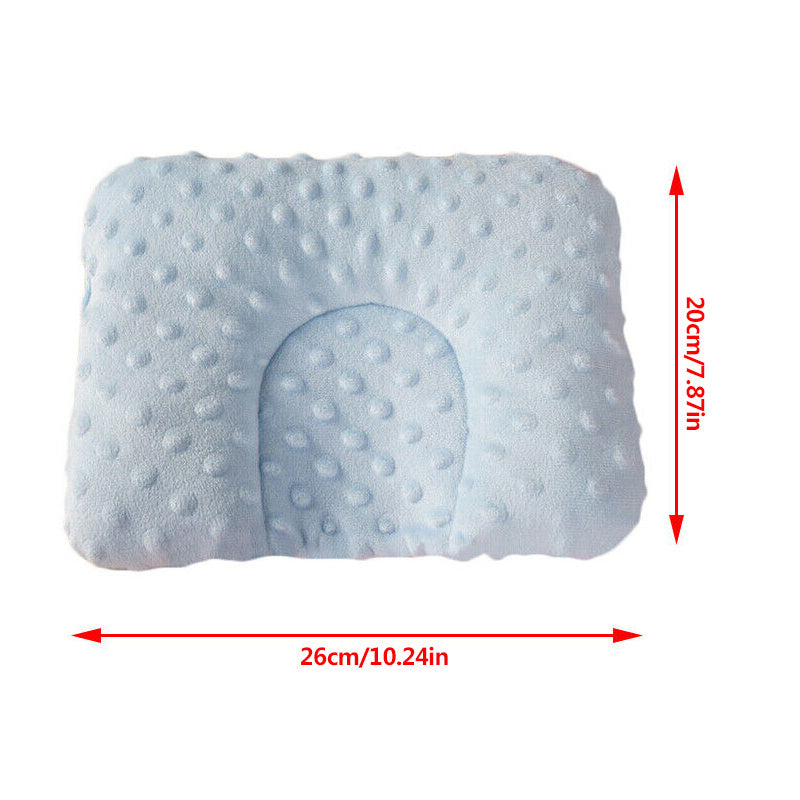 KTX-627155 Newborn Baby Head Support Pillow - Anti-Flat Head Cushion for Comfort and Safety