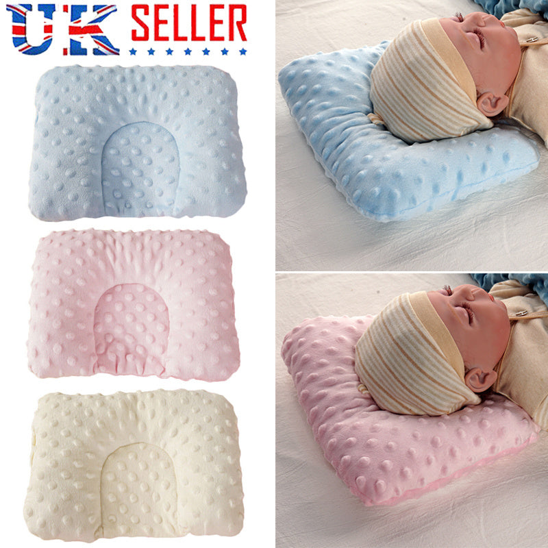 KTX-627155 Newborn Baby Head Support Pillow - Anti-Flat Head Cushion for Comfort and Safety