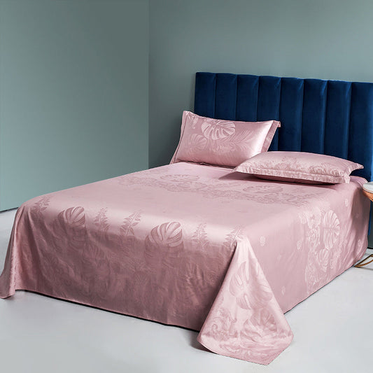 KTX-628307 Three-Piece Pure Cotton Double Bed Sheet Set in Multiple Colors and Sizes