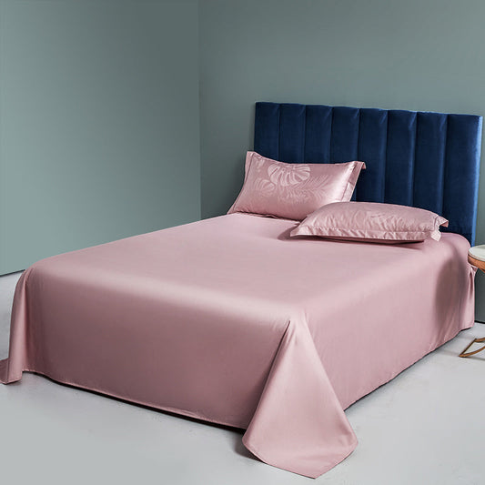 KTX-628307 Three-Piece Pure Cotton Double Bed Sheet Set in Multiple Colors and Sizes