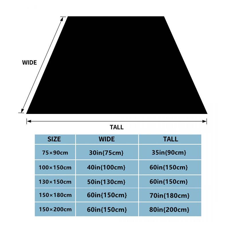 KTX-628947 Digital Printed Flannel Weighted Blanket - Cozy Single-Layer Shawl for Winter Office Use