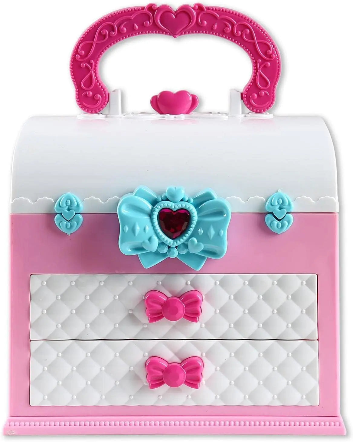 KTX-629971 Kids Pink Makeup Play Set - Cosmetic Case with Accessories for Ages 2 to 13
